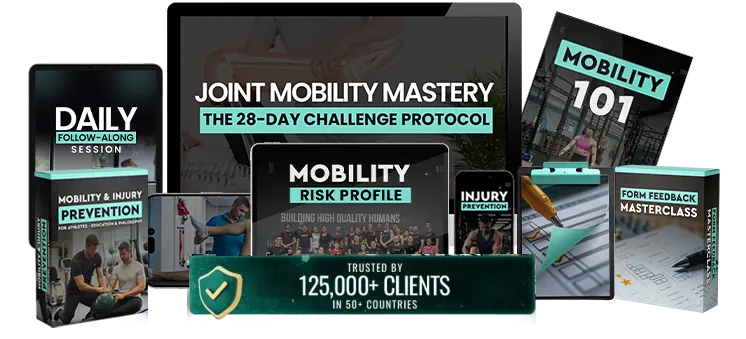 MovesMethod 28-Day Challenge bundle on phone, tablet and desktop